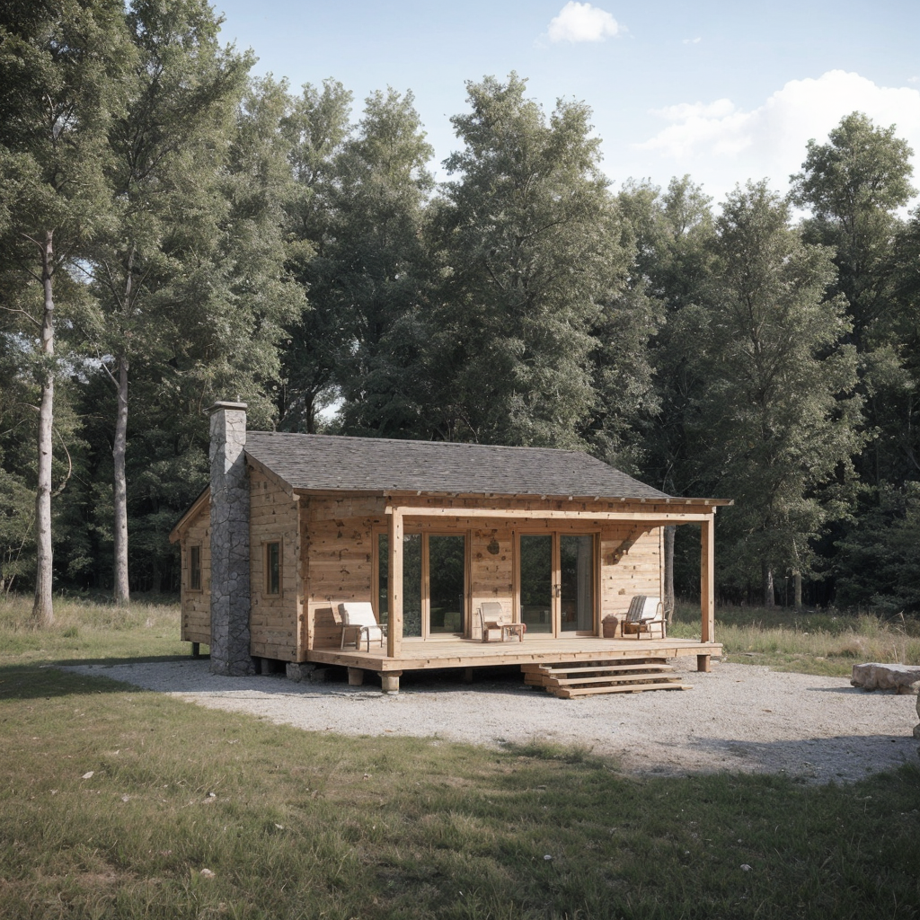 Casa prefabricada barata rustica precio bajo