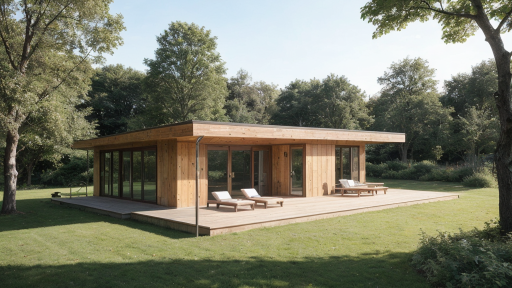 Casa prefabricada de madera